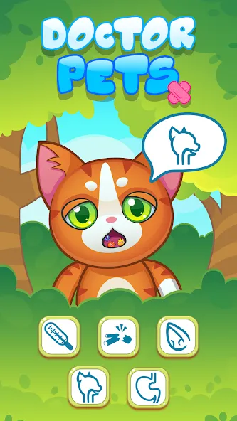 Doctor Pets взлом на Андроид — Безлимитные монеты и все питомцы — скриншот 1