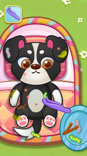 Doctor Pets взлом на Андроид — Безлимитные монеты и все питомцы — скриншот 2