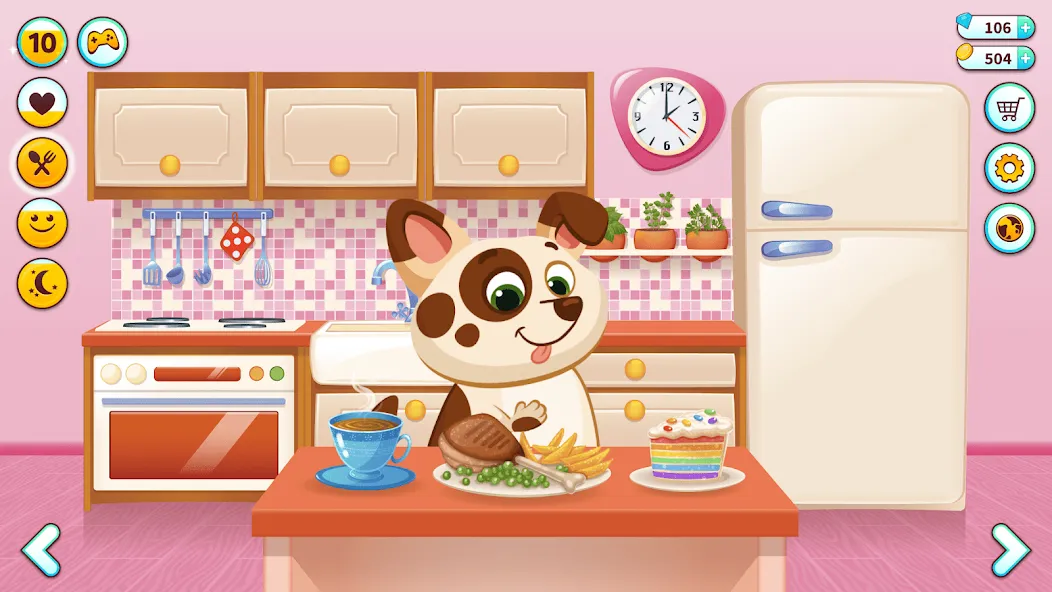 Duddu - My Virtual Pet Dog MOD APK: Безлимитные монеты и все предметы — скриншот 3 Duddu - My Virtual Pet Dog MOD APK: Безлимитные монеты и все предметы — скриншот 3