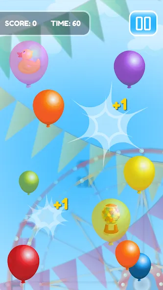 Pop Balloon Kids взлом на Андроид — Много воздушных шаров и уровней — скриншот 1 Pop Balloon Kids взлом на Андроид — Много воздушных шаров и уровней — скриншот 1