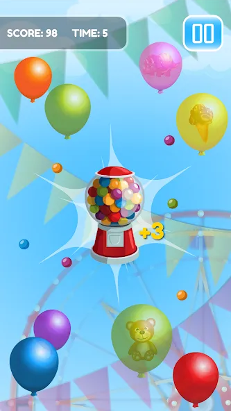 Pop Balloon Kids взлом на Андроид — Много воздушных шаров и уровней — скриншот 5 Pop Balloon Kids взлом на Андроид — Много воздушных шаров и уровней — скриншот 5