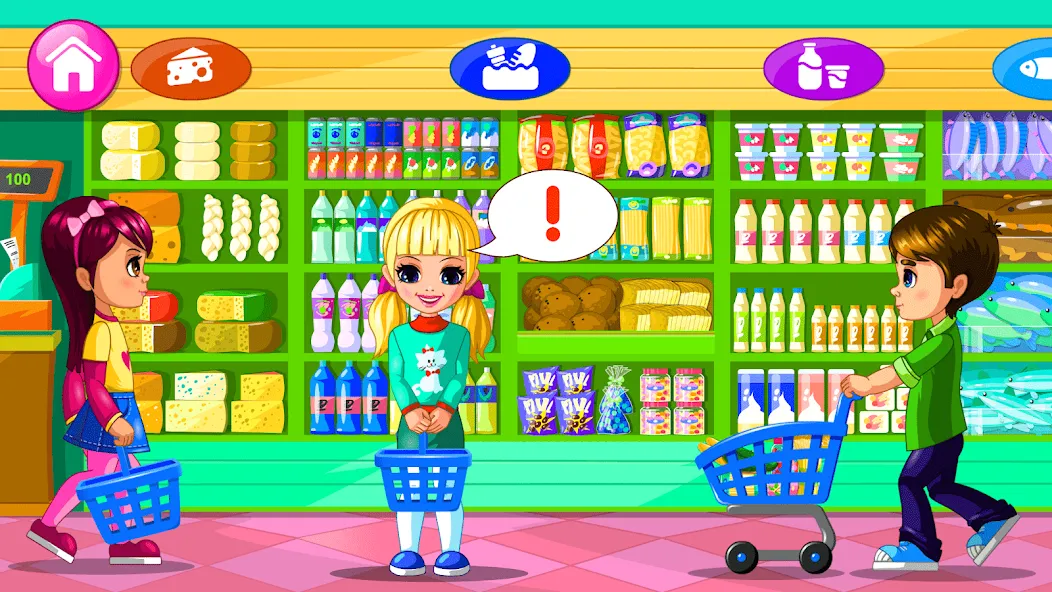 Supermarket Game 2 взломанный APK — Безлимитные деньги и всё открыто — скриншот 1 Supermarket Game 2 взломанный APK — Безлимитные деньги и всё открыто — скриншот 1