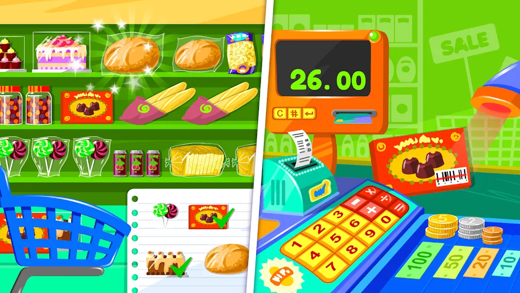 Supermarket Game 2 взломанный APK — Безлимитные деньги и всё открыто — скриншот 2 Supermarket Game 2 взломанный APK — Безлимитные деньги и всё открыто — скриншот 2