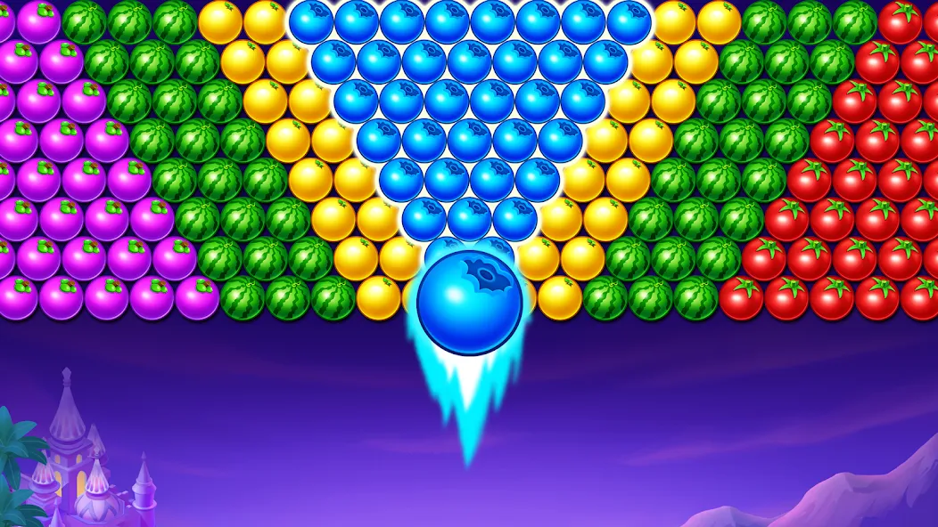 Скачать Bubble Shooter Splash на Андроид с модом — Безлимитные монеты и жизни — скриншот 2 Скачать Bubble Shooter Splash на Андроид с модом — Безлимитные монеты и жизни — скриншот 2