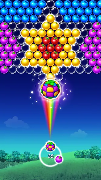 Скачать Bubble Shooter Splash на Андроид с модом — Безлимитные монеты и жизни — скриншот 4 Скачать Bubble Shooter Splash на Андроид с модом — Безлимитные монеты и жизни — скриншот 4