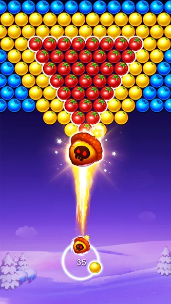 Скачать Bubble Shooter Splash на Андроид с модом — Безлимитные монеты и жизни — скриншот 5 Скачать Bubble Shooter Splash на Андроид с модом — Безлимитные монеты и жизни — скриншот 5