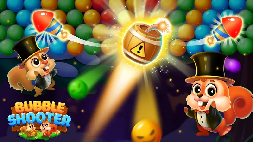 Скачать взлом Bubble Shooter Rescue — Безлимитные жизни и монеты — скриншот 2