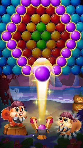 Скачать взлом Bubble Shooter Rescue — Безлимитные жизни и монеты — скриншот 3