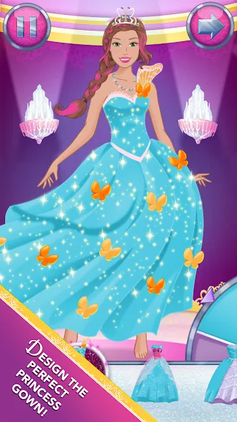 Barbie Magical Fashion MOD APK: Безлимитные монеты и все наряды — скриншот 3