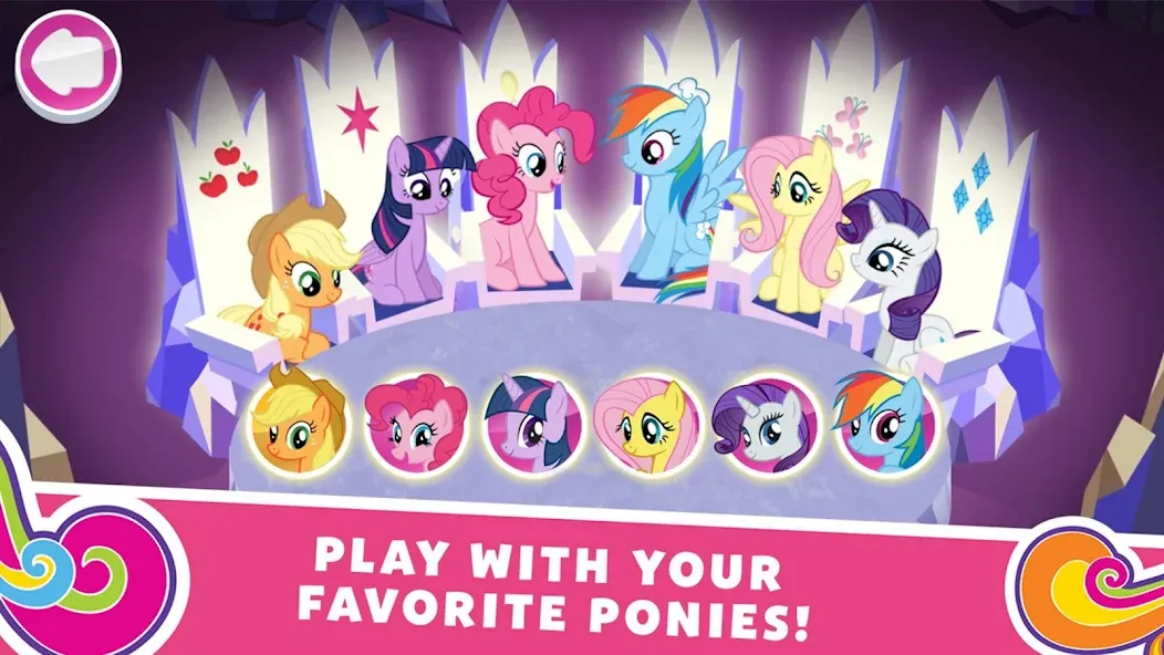 Мод My Little Pony: Harmony Quest — Безлимитные монеты и все персонажи открыты, скачать APK — скриншот 1 Мод My Little Pony: Harmony Quest — Безлимитные монеты и все персонажи открыты, скачать APK — скриншот 1