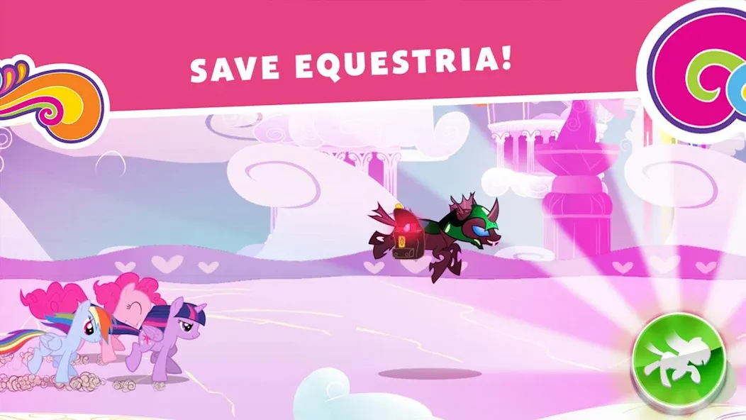 Мод My Little Pony: Harmony Quest — Безлимитные монеты и все персонажи открыты, скачать APK — скриншот 2 Мод My Little Pony: Harmony Quest — Безлимитные монеты и все персонажи открыты, скачать APK — скриншот 2
