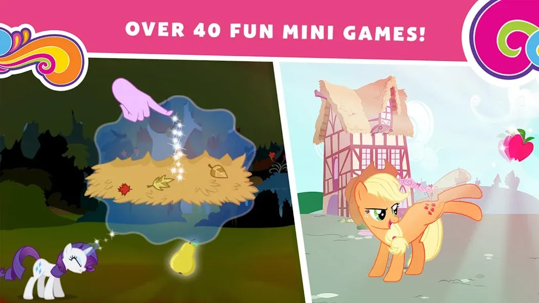 Мод My Little Pony: Harmony Quest — Безлимитные монеты и все персонажи открыты, скачать APK — скриншот 3 Мод My Little Pony: Harmony Quest — Безлимитные монеты и все персонажи открыты, скачать APK — скриншот 3