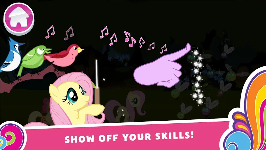 Мод My Little Pony: Harmony Quest — Безлимитные монеты и все персонажи открыты, скачать APK — скриншот 4 Мод My Little Pony: Harmony Quest — Безлимитные монеты и все персонажи открыты, скачать APK — скриншот 4