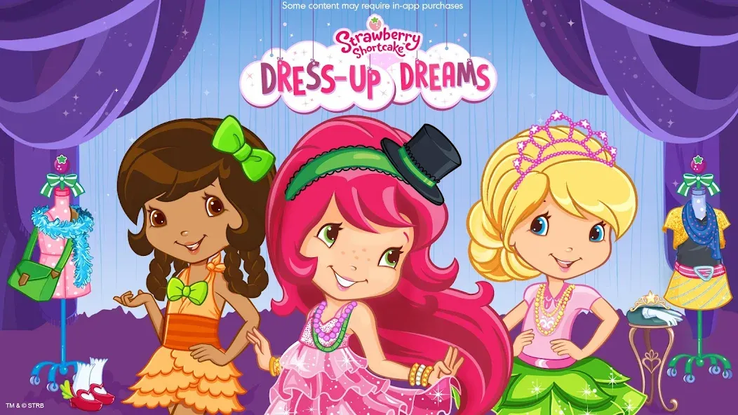 Strawberry Shortcake Dreams MOD APK: Безлимитные монеты и все уровни — скриншот 1