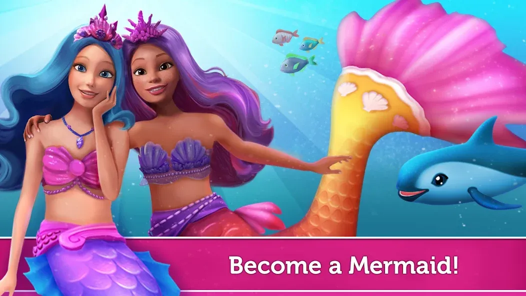Barbie Dreamhouse Adventures (Мод: Безлимитные деньги и все наряды) — скачать на Андроид — скриншот 4 Barbie Dreamhouse Adventures (Мод: Безлимитные деньги и все наряды) — скачать на Андроид — скриншот 4