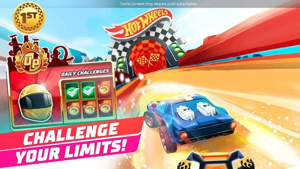 Скачать мод Hot Wheels Unlimited — Безлимитные деньги и все машины — скриншот 1 Скачать мод Hot Wheels Unlimited — Безлимитные деньги и все машины — скриншот 1