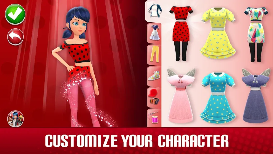 Мод Miraculous Life — Безлимитные монеты и все персонажи, скачать APK — скриншот 3