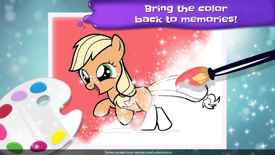 Мод My Little Pony Color By Magic — Все раскраски и персонажи открыты, скачать APK — скриншот 2 Мод My Little Pony Color By Magic — Все раскраски и персонажи открыты, скачать APK — скриншот 2