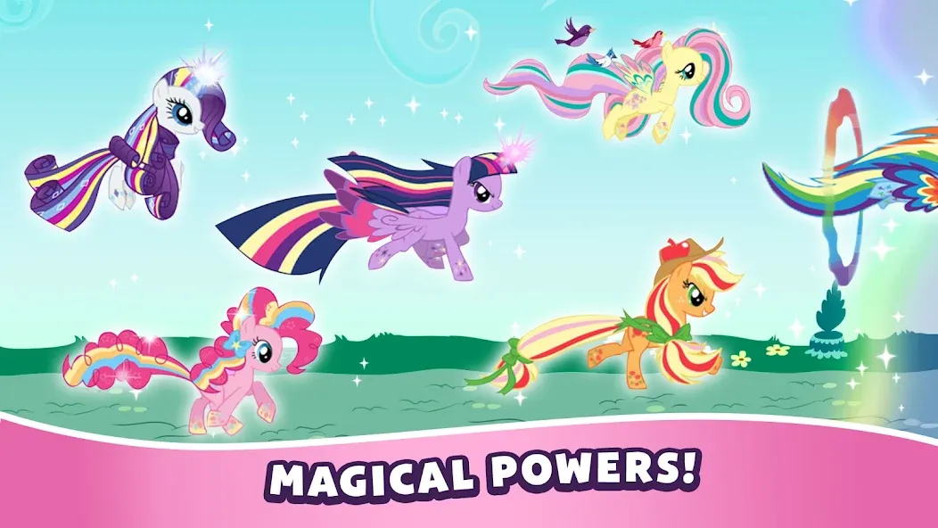 My Little Pony Rainbow Runners мод на Андроид: Безлимитные монеты и все персонажи — скриншот 4 My Little Pony Rainbow Runners мод на Андроид: Безлимитные монеты и все персонажи — скриншот 4