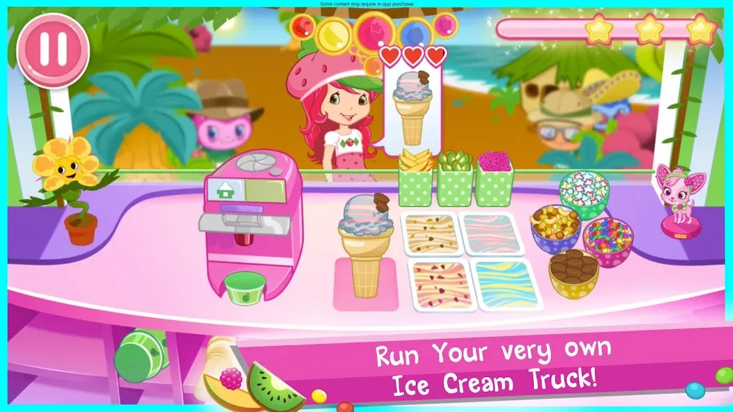 Strawberry Shortcake Ice Cream мод на Андроид: Много мороженого и открыты все уровни — скриншот 1 Strawberry Shortcake Ice Cream мод на Андроид: Много мороженого и открыты все уровни — скриншот 1