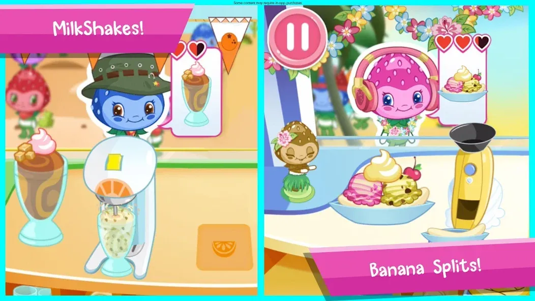 Strawberry Shortcake Ice Cream мод на Андроид: Много мороженого и открыты все уровни — скриншот 2 Strawberry Shortcake Ice Cream мод на Андроид: Много мороженого и открыты все уровни — скриншот 2