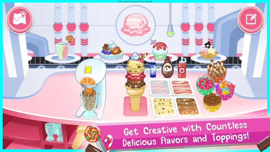 Strawberry Shortcake Ice Cream мод на Андроид: Много мороженого и открыты все уровни — скриншот 4 Strawberry Shortcake Ice Cream мод на Андроид: Много мороженого и открыты все уровни — скриншот 4