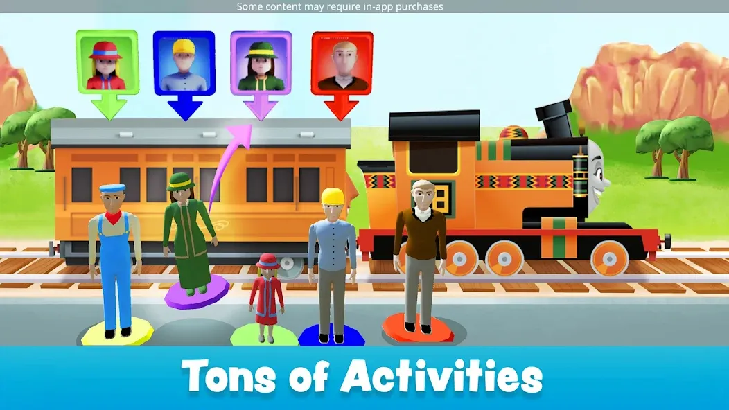 Thomas & Friends: Magic Tracks взлом APK — Безлимитные монеты и все поезда — скриншот 5 Thomas & Friends: Magic Tracks взлом APK — Безлимитные монеты и все поезда — скриншот 5