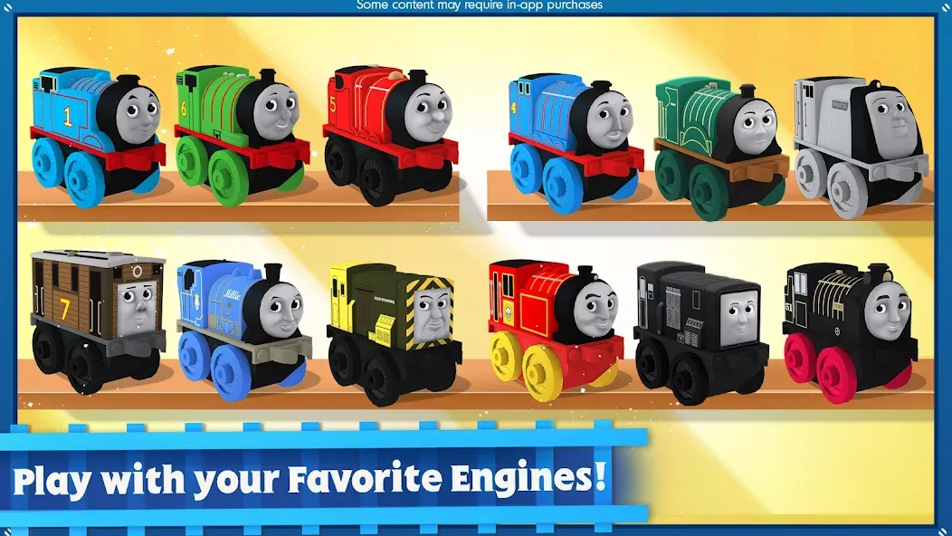 Thomas & Friends Minis MOD APK: Безлимитные деньги и все поезда открыты — скриншот 3