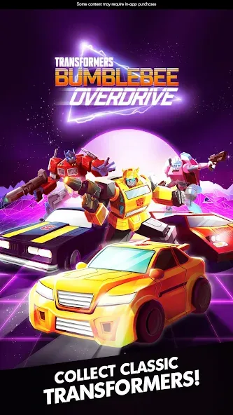 Скачать Transformers Bumblebee бесплатно — Безлимитные монеты и все уровни открыты — скриншот 1