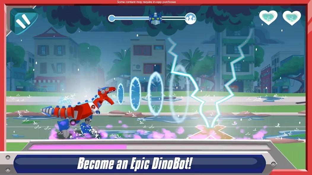 Скачать Transformers Rescue Bots: Dash на Андроид с модом — Безлимитные деньги и открытые уровни — скриншот 3