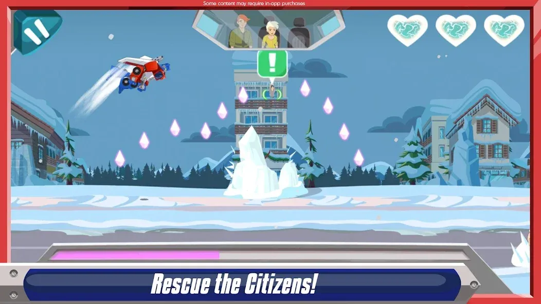 Скачать Transformers Rescue Bots: Dash на Андроид с модом — Безлимитные деньги и открытые уровни — скриншот 4