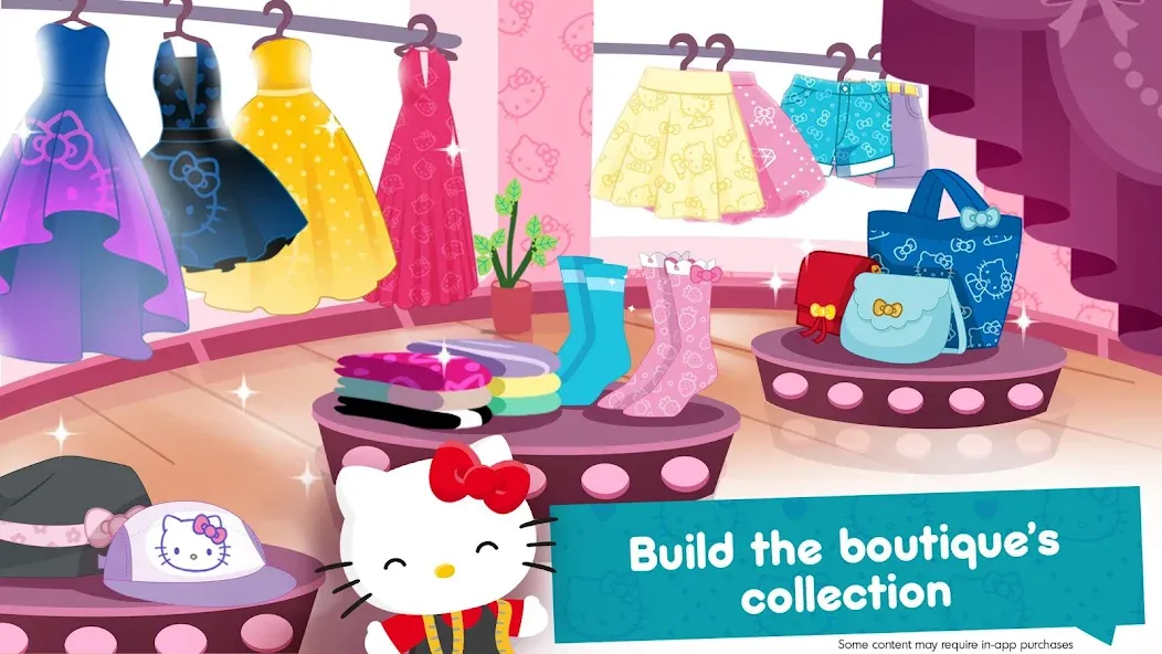 Hello Kitty Fashion Star взломанный APK — Безлимитные деньги и наряды — скриншот 4 Hello Kitty Fashion Star взломанный APK — Безлимитные деньги и наряды — скриншот 4