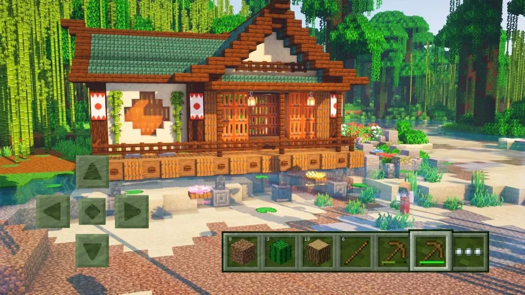 Скачать мод Craft World - Master Block 3D — Бесконечные ресурсы и открытый мир — скриншот 1