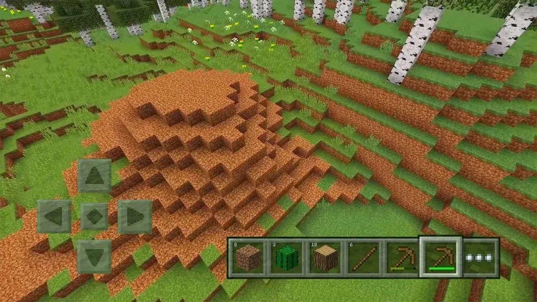 Скачать мод Craft World - Master Block 3D — Бесконечные ресурсы и открытый мир — скриншот 2