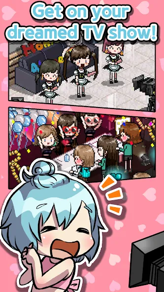 K-POP Idol Producer MOD APK: Безлимитные деньги и фанаты — скриншот 4 K-POP Idol Producer MOD APK: Безлимитные деньги и фанаты — скриншот 4