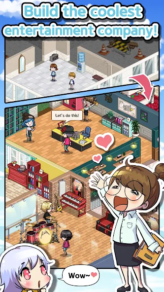 K-POP Idol Producer MOD APK: Безлимитные деньги и фанаты — скриншот 5 K-POP Idol Producer MOD APK: Безлимитные деньги и фанаты — скриншот 5