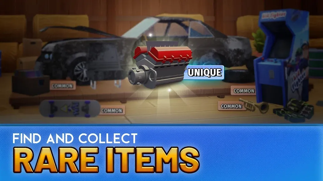 Bid Wars: Collect Items бесплатно на Андроид — мод: Безлимитные деньги и предметы — скриншот 2 Bid Wars: Collect Items бесплатно на Андроид — мод: Безлимитные деньги и предметы — скриншот 2