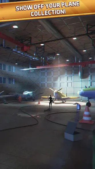 Idle Planes: Build Airplanes (Мод: Безлимитные деньги и все самолеты открыты) — скачать на Андроид — скриншот 4 Idle Planes: Build Airplanes (Мод: Безлимитные деньги и все самолеты открыты) — скачать на Андроид — скриншот 4
