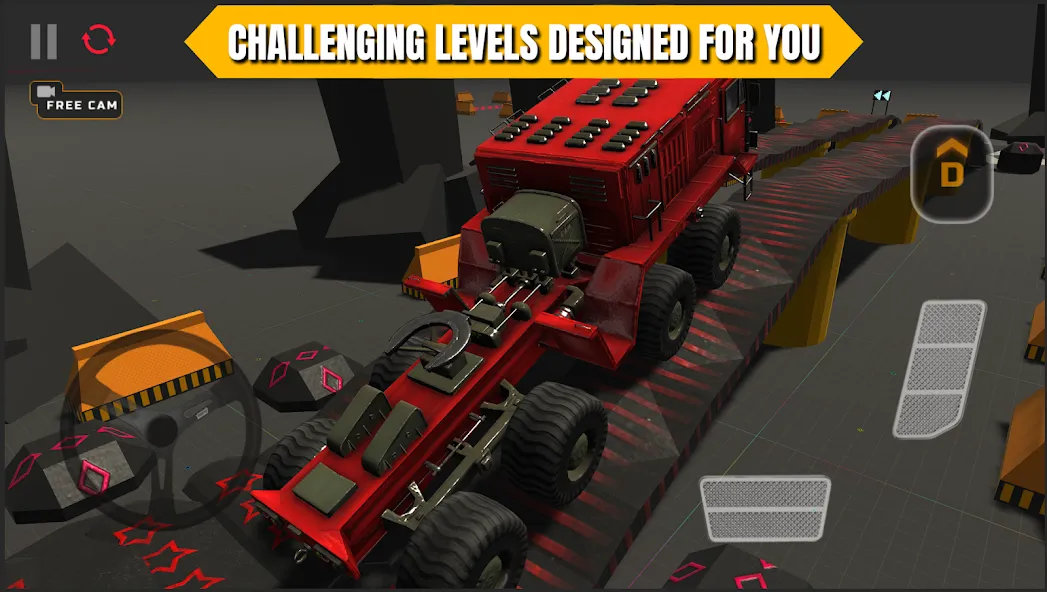 Скачать взлом [Project : Offroad] — Безлимитные деньги и топливо — скриншот 1
