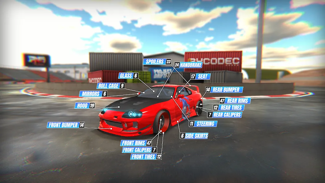 Project Drift 2.0 : Online — Безлимитные деньги и машины открыты, скачать мод APK — скриншот 3 Project Drift 2.0 : Online — Безлимитные деньги и машины открыты, скачать мод APK — скриншот 3