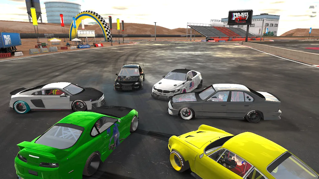 Project Drift 2.0 : Online — Безлимитные деньги и машины открыты, скачать мод APK — скриншот 5 Project Drift 2.0 : Online — Безлимитные деньги и машины открыты, скачать мод APK — скриншот 5