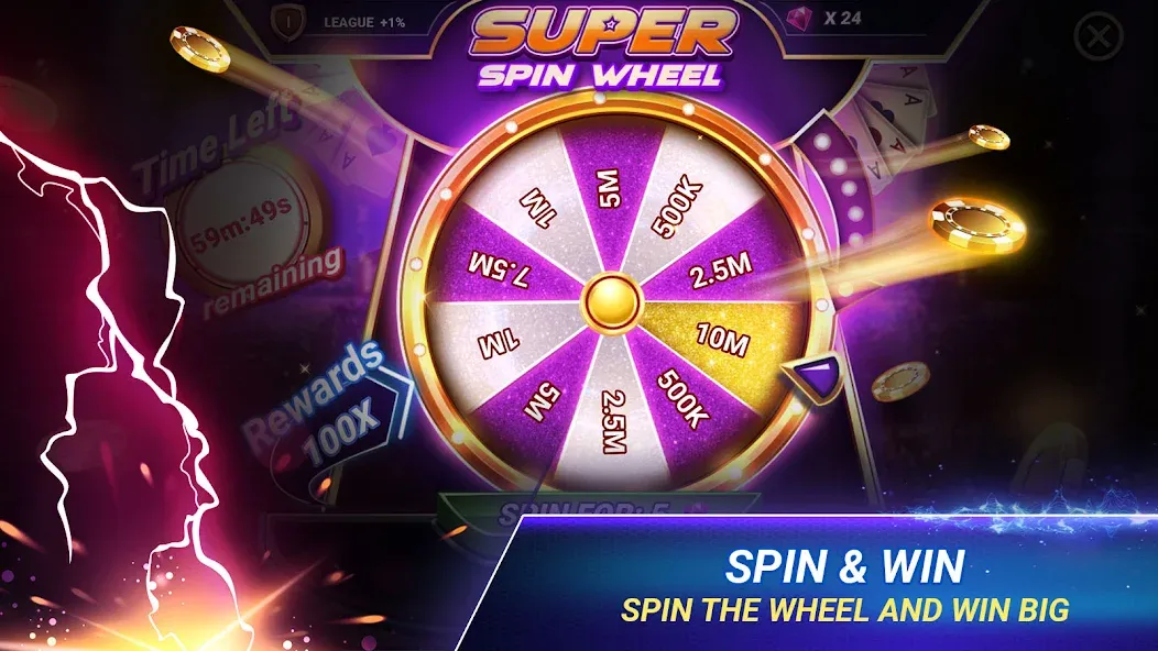 Мод Poker Zmist - Offline & Online — Безлимитные фишки и открытые столы, скачать APK — скриншот 4 Мод Poker Zmist - Offline & Online — Безлимитные фишки и открытые столы, скачать APK — скриншот 4