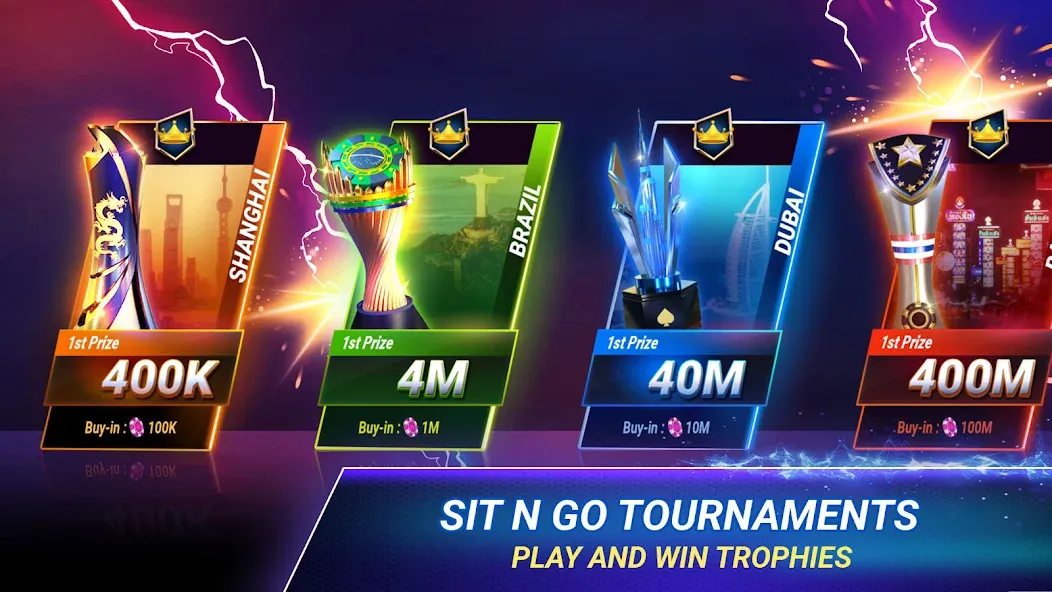 Мод Poker Zmist - Offline & Online — Безлимитные фишки и открытые столы, скачать APK — скриншот 5 Мод Poker Zmist - Offline & Online — Безлимитные фишки и открытые столы, скачать APK — скриншот 5