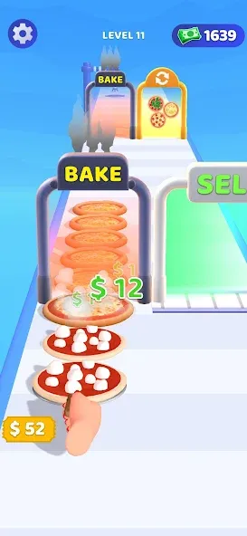 I Want Pizza взломанный APK — Безлимитные монеты и улучшения — скриншот 1 I Want Pizza взломанный APK — Безлимитные монеты и улучшения — скриншот 1