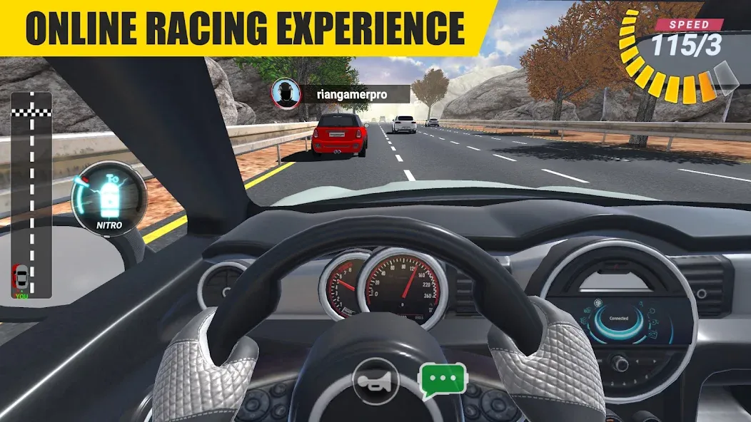 Скачать Racing Online:Car Driving Game бесплатно — Без рекламы и много денег — скриншот 1