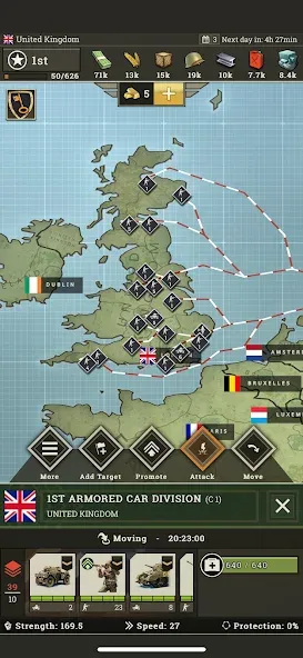 Call of War: Frontlines — взломанная версия, Безлимитные ресурсы и мощное оружие — скриншот 3 Call of War: Frontlines — взломанная версия, Безлимитные ресурсы и мощное оружие — скриншот 3