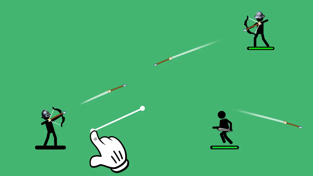 The Archers 2: Archer Game (Мод: Безлимитные стрелы и усиленный урон) — скачать на Андроид — скриншот 2 The Archers 2: Archer Game (Мод: Безлимитные стрелы и усиленный урон) — скачать на Андроид — скриншот 2