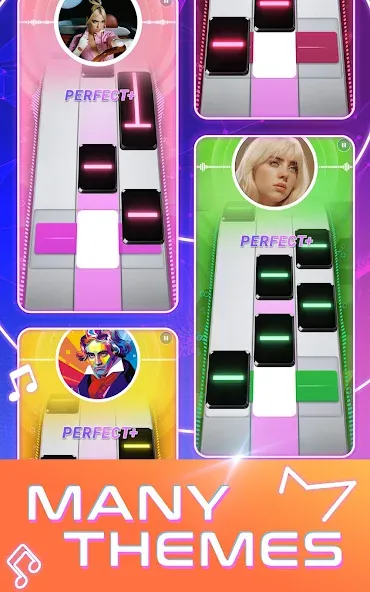 Скачать Beat Tiles: Music Game мод — Разблокированы все песни и уровни — скриншот 1 Скачать Beat Tiles: Music Game мод — Разблокированы все песни и уровни — скриншот 1