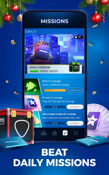 Beat Blitz: Music Battle MOD APK скачать на Андроид — Без рекламы и все песни открыты — скриншот 5 Beat Blitz: Music Battle MOD APK скачать на Андроид — Без рекламы и все песни открыты — скриншот 5