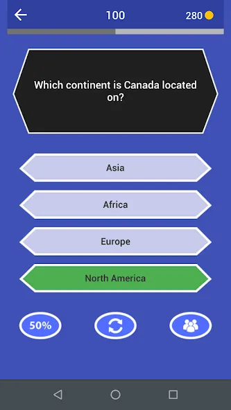 Скачать M Quiz на Андроид с модом — Открыты все вопросы и темы — скриншот 4